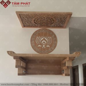 Bàn thờ treo tường mẫu TT2011